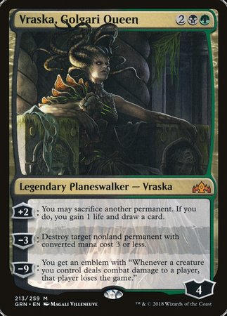 Vraska, Golgari Queen [Guilds of Ravnica] | Exor Games New Glasgow