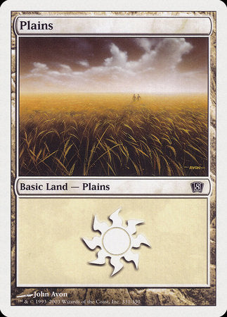 Plains (331) [Eighth Edition] | Exor Games New Glasgow