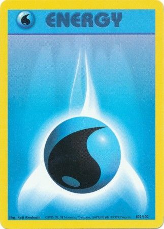 Water Energy (102/102) [Base Set Unlimited] | Exor Games New Glasgow