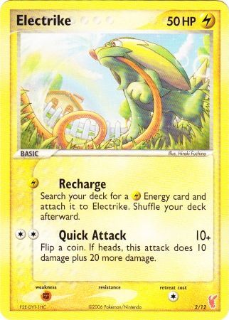 Electrike (2/12) [EX: Trainer Kit 2 - Plusle] | Exor Games New Glasgow