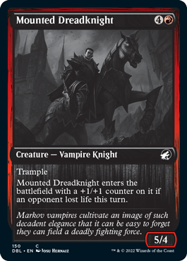 Mounted Dreadknight [Innistrad: Double Feature] | Exor Games New Glasgow