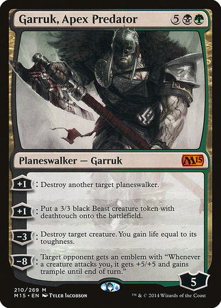 Garruk, Apex Predator [Magic 2015] | Exor Games New Glasgow