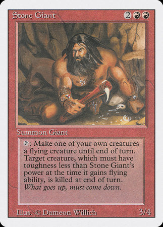 Stone Giant [Revised Edition] | Exor Games New Glasgow