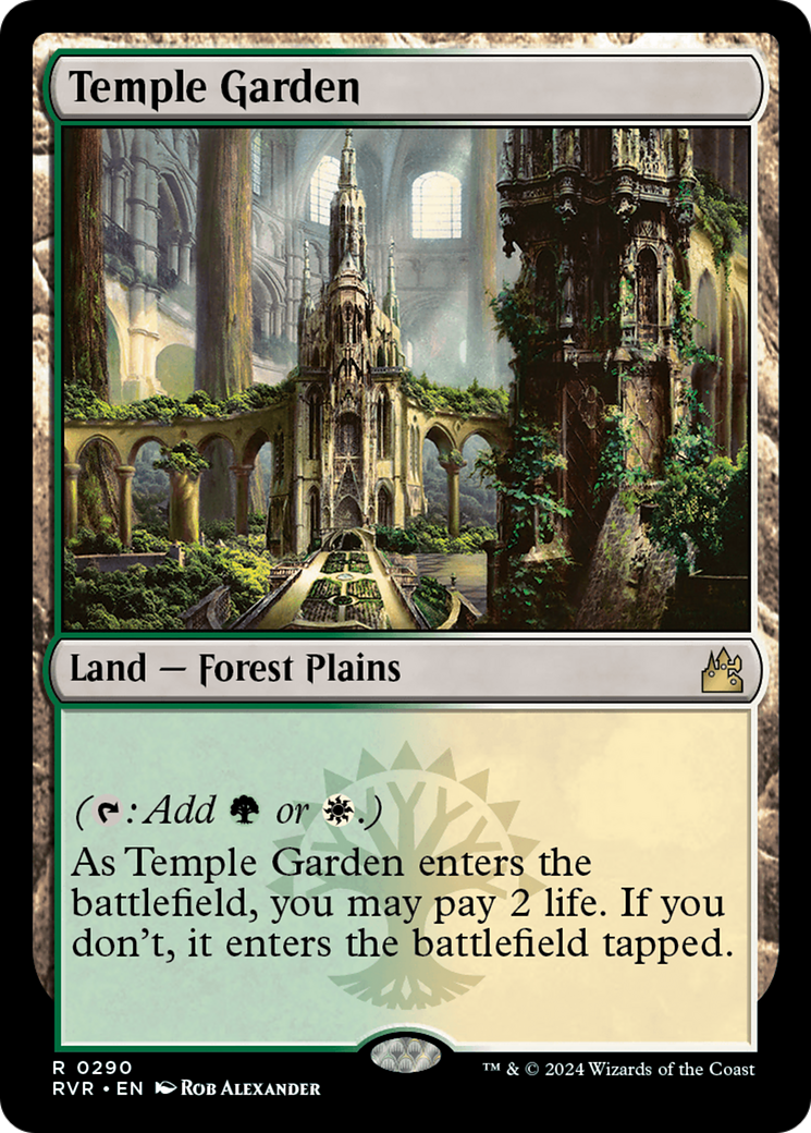 Temple Garden [Ravnica Remastered] | Exor Games New Glasgow