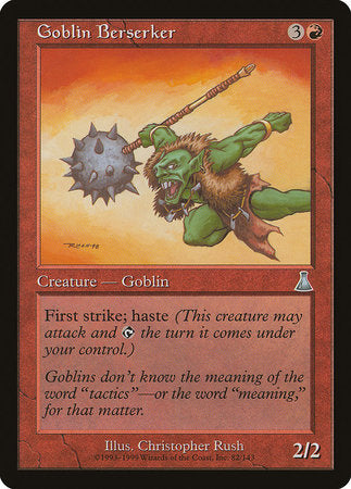 Goblin Berserker [Urza's Destiny] | Exor Games New Glasgow