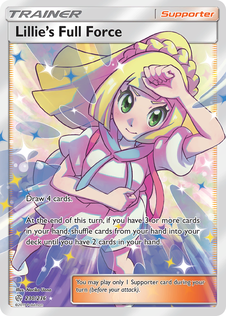 Lillie's Full Force (230/236) [Sun & Moon: Cosmic Eclipse] | Exor Games New Glasgow