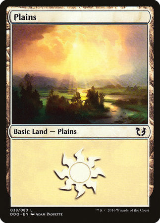 Plains (38) [Duel Decks: Blessed vs. Cursed] | Exor Games New Glasgow