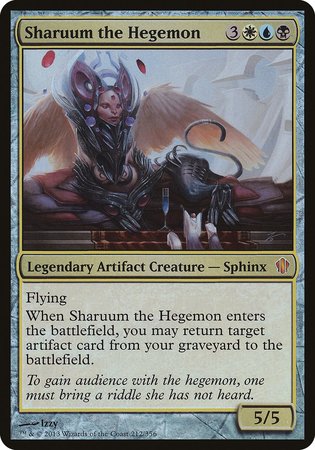 Sharuum the Hegemon (Commander 2013) [Commander 2013 Oversized] | Exor Games New Glasgow