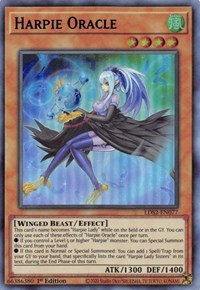 Harpie Oracle (Blue) [LDS2-EN077] Ultra Rare | Exor Games New Glasgow