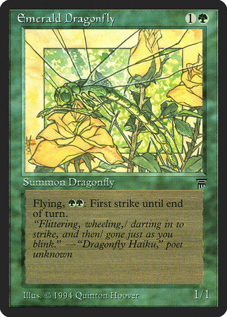 Emerald Dragonfly [Legends] | Exor Games New Glasgow