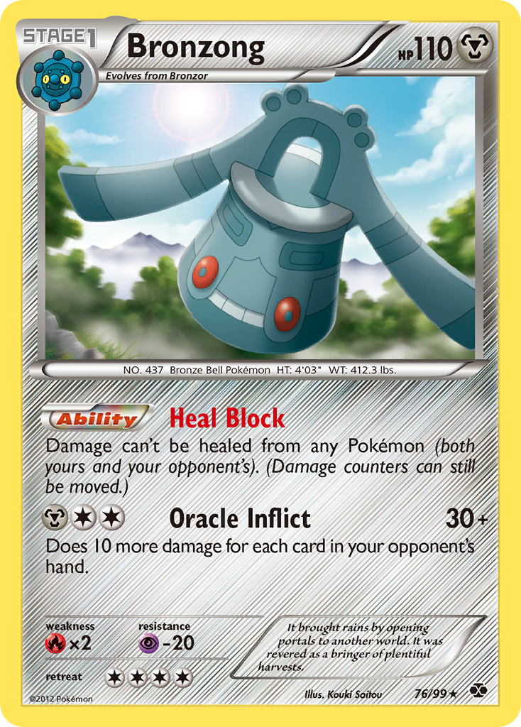 Bronzong (76/99) [Black & White: Next Destinies] | Exor Games New Glasgow