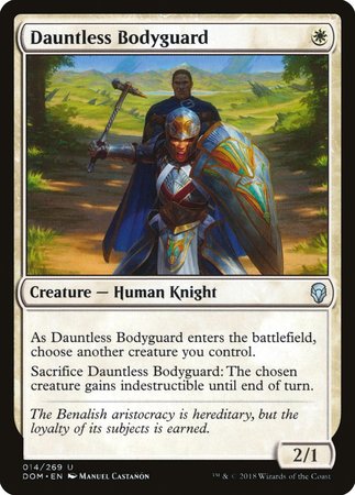 Dauntless Bodyguard [Dominaria] | Exor Games New Glasgow