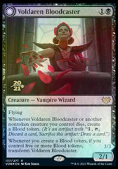 Voldaren Bloodcaster // Bloodbat Summoner [Innistrad: Crimson Vow Prerelease Promos] | Exor Games New Glasgow