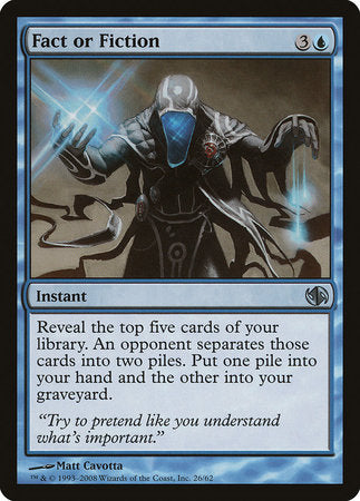 Fact or Fiction [Duel Decks: Jace vs. Chandra] | Exor Games New Glasgow