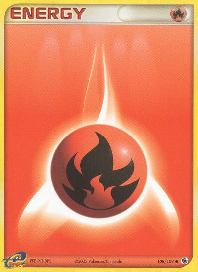 Fire Energy (108/109) [EX: Ruby & Sapphire] | Exor Games New Glasgow