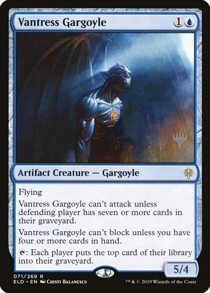 Vantress Gargoyle (Promo Pack) [Throne of Eldraine Promos] | Exor Games New Glasgow