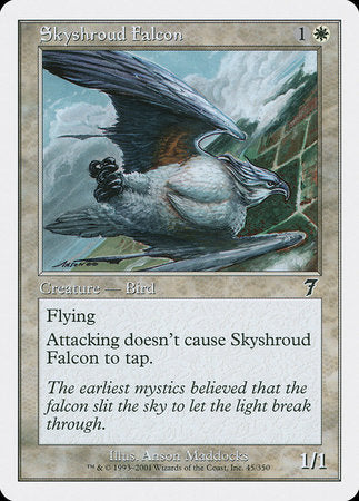 Skyshroud Falcon [Seventh Edition] | Exor Games New Glasgow