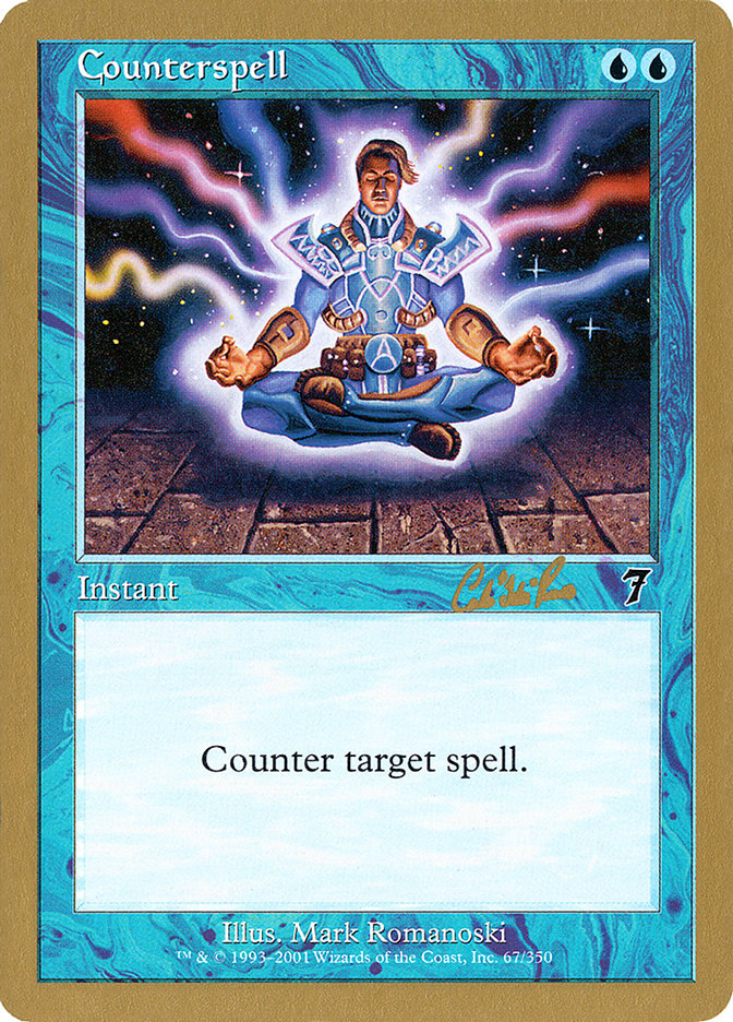 Counterspell (Carlos Romao) [World Championship Decks 2002] | Exor Games New Glasgow