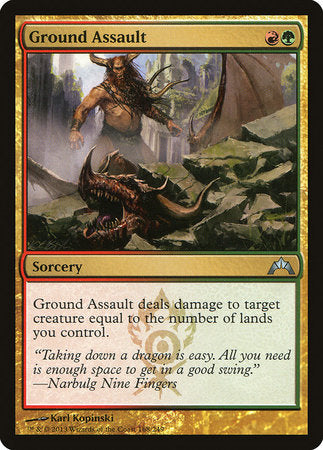 Ground Assault [Gatecrash] | Exor Games New Glasgow