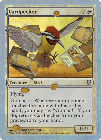 Cardpecker (Alternate Foil) [Unhinged] | Exor Games New Glasgow