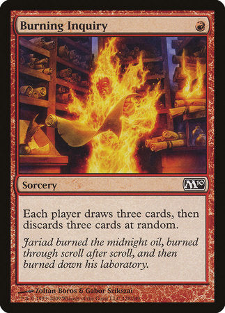 Burning Inquiry [Magic 2010] | Exor Games New Glasgow