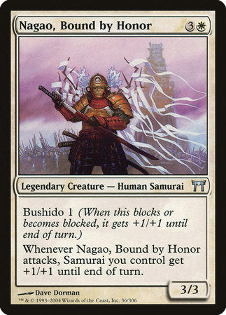 Nagao, Bound by Honor [Champions of Kamigawa] | Exor Games New Glasgow