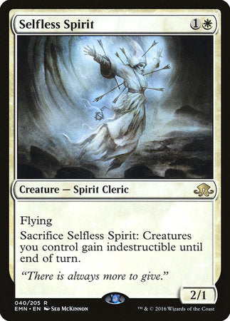 Selfless Spirit [Eldritch Moon] | Exor Games New Glasgow