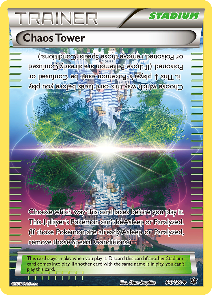 Chaos Tower (94/124) [XY: Fates Collide] | Exor Games New Glasgow
