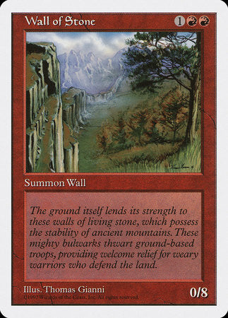 Wall of Stone [Fifth Edition] | Exor Games New Glasgow