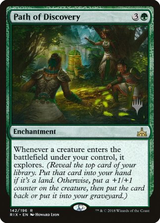 Path of Discovery [Rivals of Ixalan Promos] | Exor Games New Glasgow