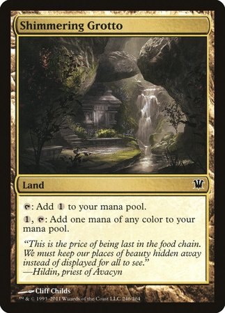 Shimmering Grotto [Innistrad] | Exor Games New Glasgow