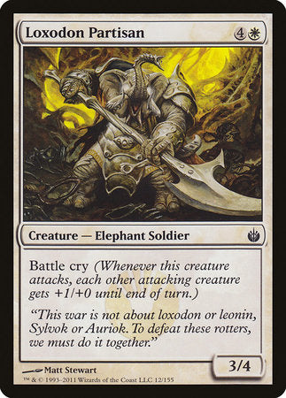 Loxodon Partisan [Mirrodin Besieged] | Exor Games New Glasgow