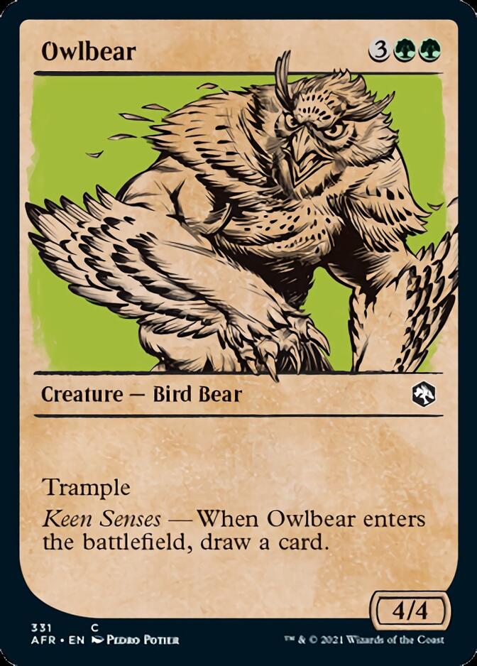 Owlbear (Showcase) [Dungeons & Dragons: Adventures in the Forgotten Realms] | Exor Games New Glasgow