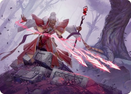 Magic Missile Art Card [Dungeons & Dragons: Adventures in the Forgotten Realms Art Series] | Exor Games New Glasgow