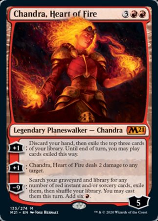 Chandra, Heart of Fire [Core Set 2021] | Exor Games New Glasgow