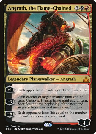 Angrath, the Flame-Chained [Rivals of Ixalan] | Exor Games New Glasgow