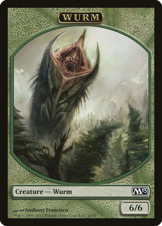 Wurm Token [Magic 2013 Tokens] | Exor Games New Glasgow