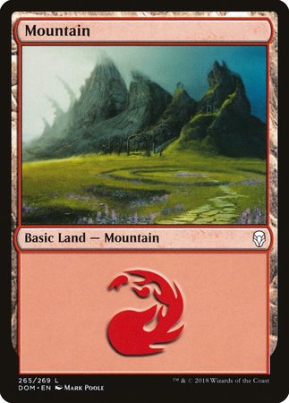 Mountain (265) [Dominaria] | Exor Games New Glasgow