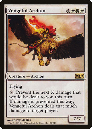 Vengeful Archon [Magic 2011] | Exor Games New Glasgow