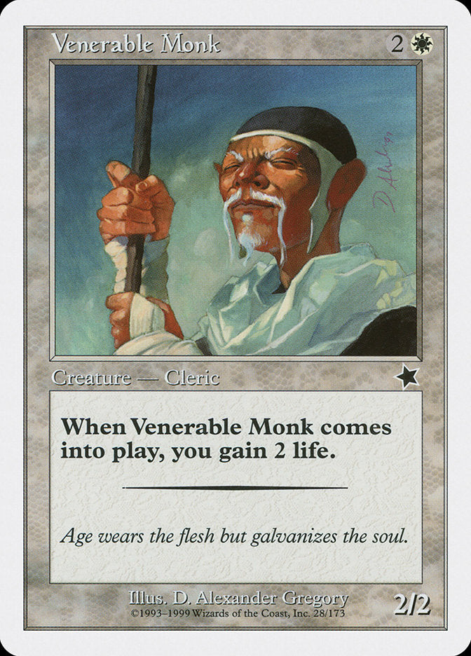 Venerable Monk [Starter 1999] | Exor Games New Glasgow