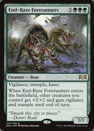 End-Raze Forerunners [Ravnica Allegiance] | Exor Games New Glasgow