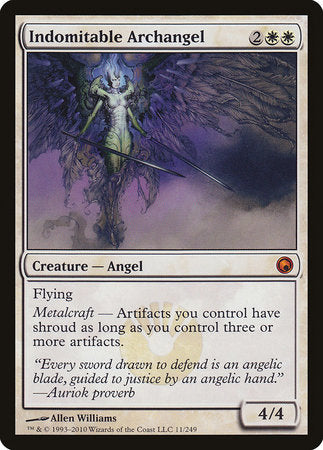 Indomitable Archangel [Scars of Mirrodin] | Exor Games New Glasgow