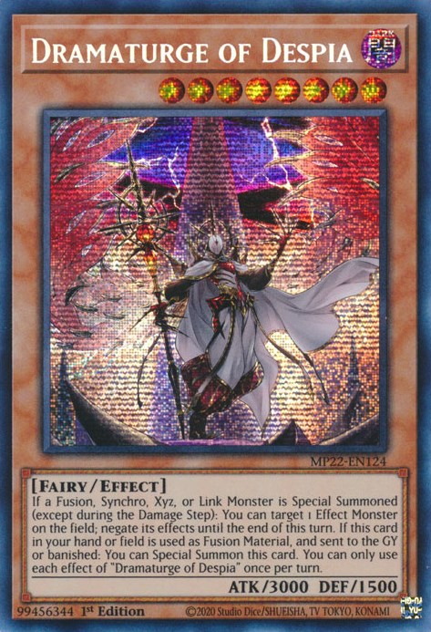 Dramaturge of Despia [MP22-EN124] Prismatic Secret Rare | Exor Games New Glasgow