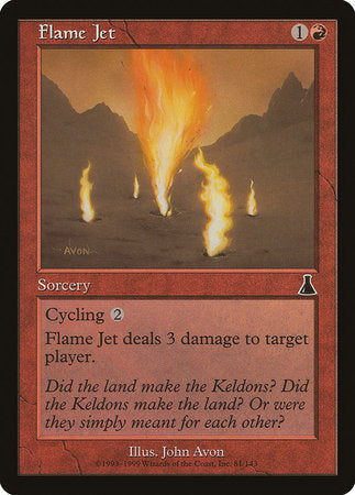 Flame Jet [Urza's Destiny] | Exor Games New Glasgow