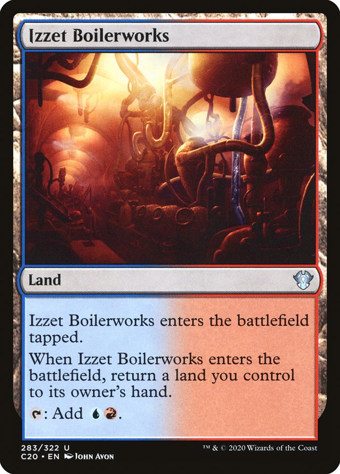 Izzet Boilerworks [Commander 2020] | Exor Games New Glasgow