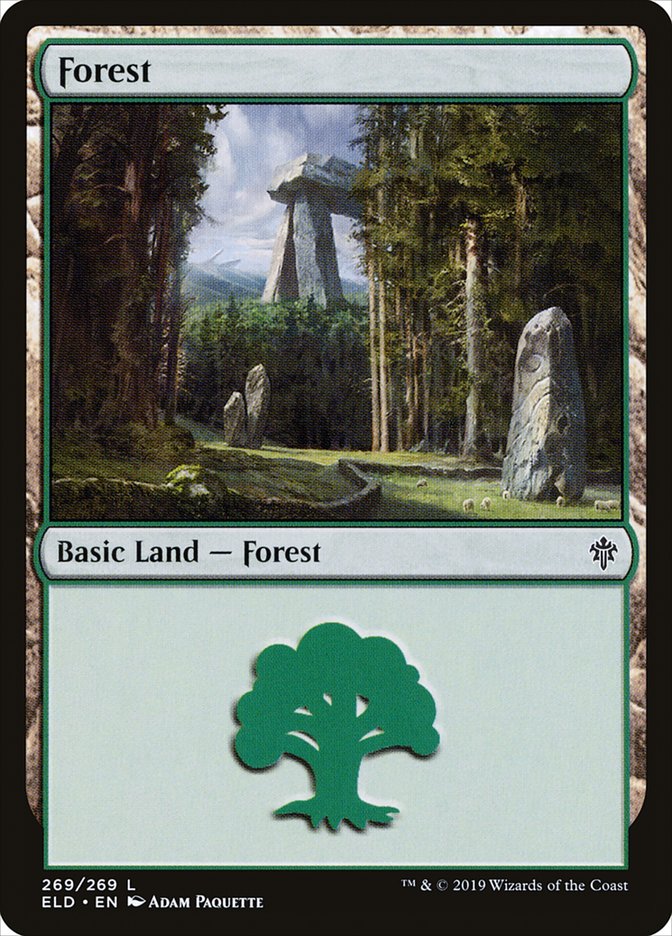 Forest (269) [Throne of Eldraine] | Exor Games New Glasgow