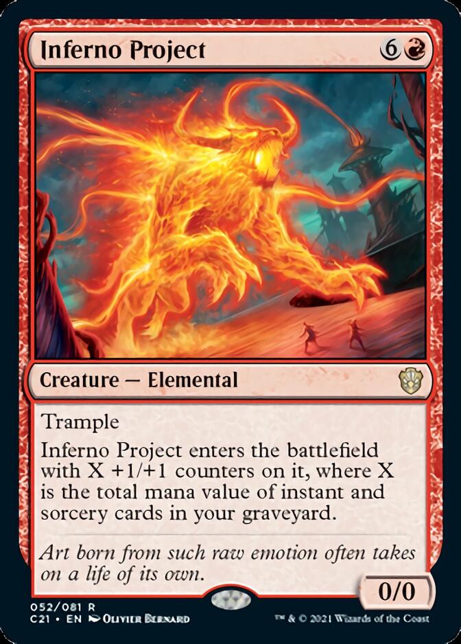 Inferno Project [Commander 2021] | Exor Games New Glasgow