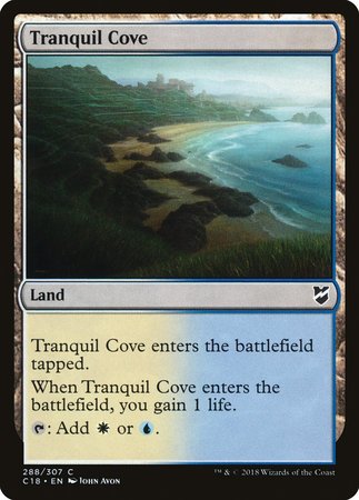 Tranquil Cove [Commander 2018] | Exor Games New Glasgow