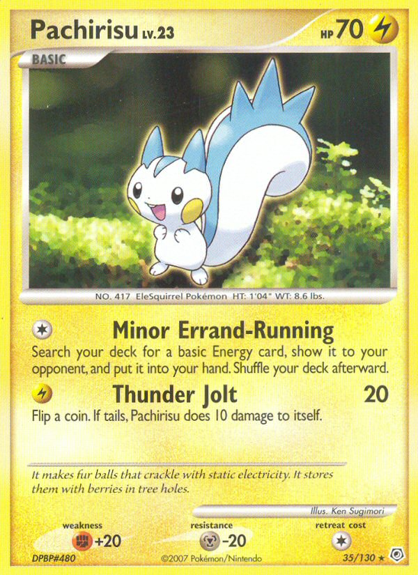 Pachirisu (35/130) [Diamond & Pearl: Base Set] | Exor Games New Glasgow