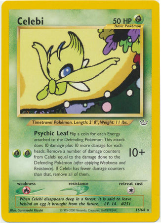 Celebi (16/64) [Neo Revelation Unlimited] | Exor Games New Glasgow